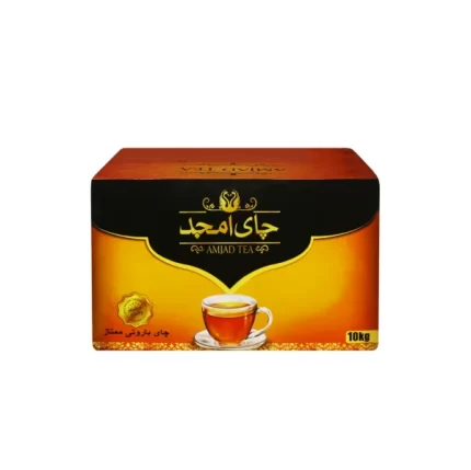 چای باروتی کلکته امجد STD:222 کارتن ۱۰ کیلویی
